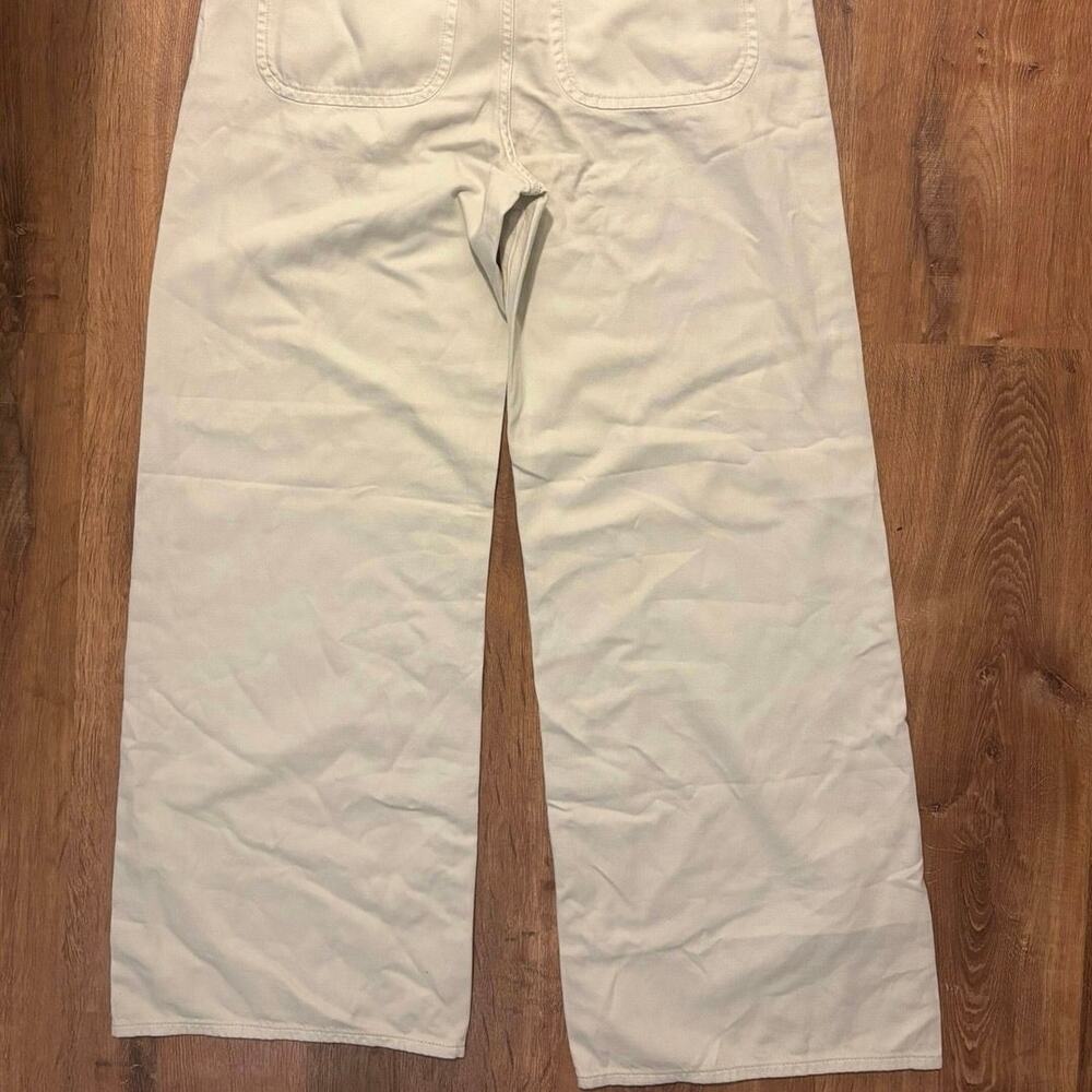 NWT Madewell The Ultimate Wide-Leg Pant in Airy Denim In Vintage Canvss Size 30 - Picture 9 of 10
